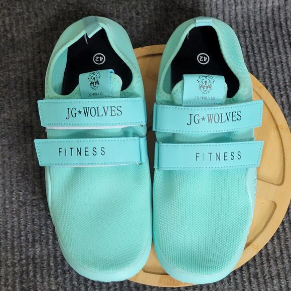 JG WOLVES FITNESS Shoes‎ Size 42 EU Blue Teal Comfort Breathable Slip On Comfort - Picture 11 of 11